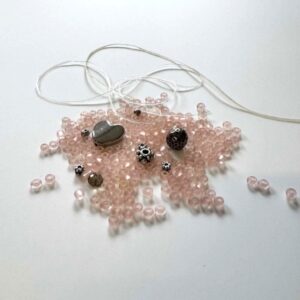 DIY smykkesæt 10 Mat Light Rosa