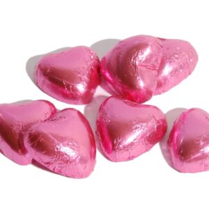 Pink chokolade hjerter