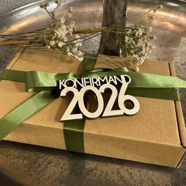 KONFIRMAND 2026 | 2 stk. | flere varianter
