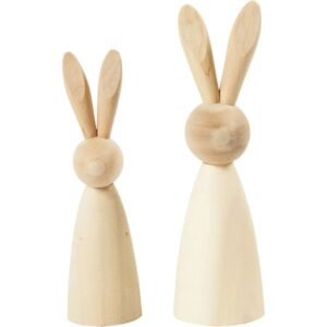 57895 Harer 2 stk i sæt Harer | 12+14 cm