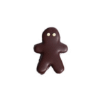 Marcipanmand i mørk chokolade