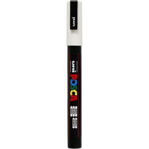 Posca Tusch 274052 streg 0,9-1,3 mm fine hvid 1