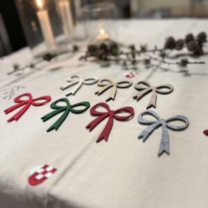 Sløjfer 7 cm i 7 farver