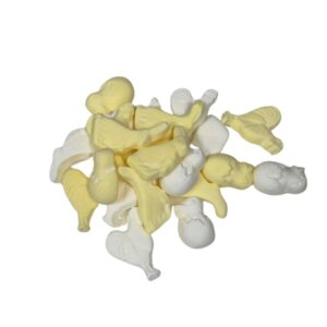 Mixet påskeskum. Påskeskum med Sjove Påskefigurer