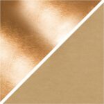 Rosegold læderpapir