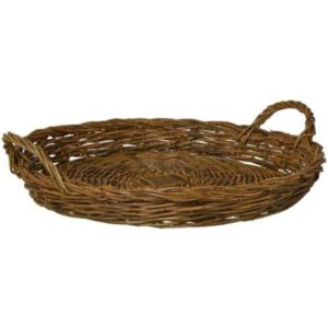 Bakke i pileflet rund med 2 hanke fra Ib Laursen 50 cm 30809-00