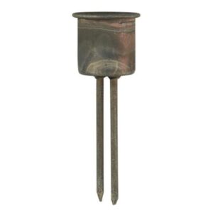 Lysspyd med 2 spyd til 2,2 cm lys Ib Laursen 57290-18
